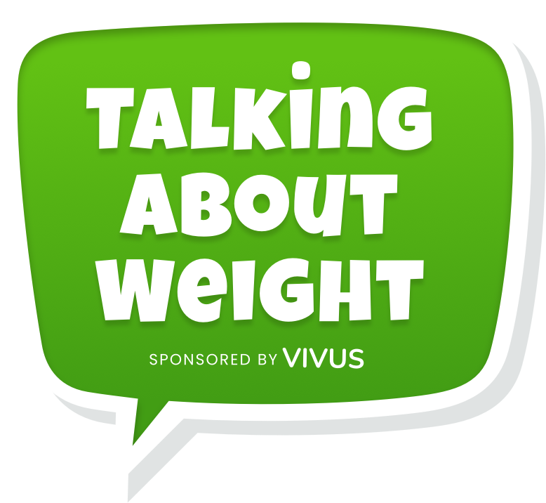 Talking about Weight landing page logo